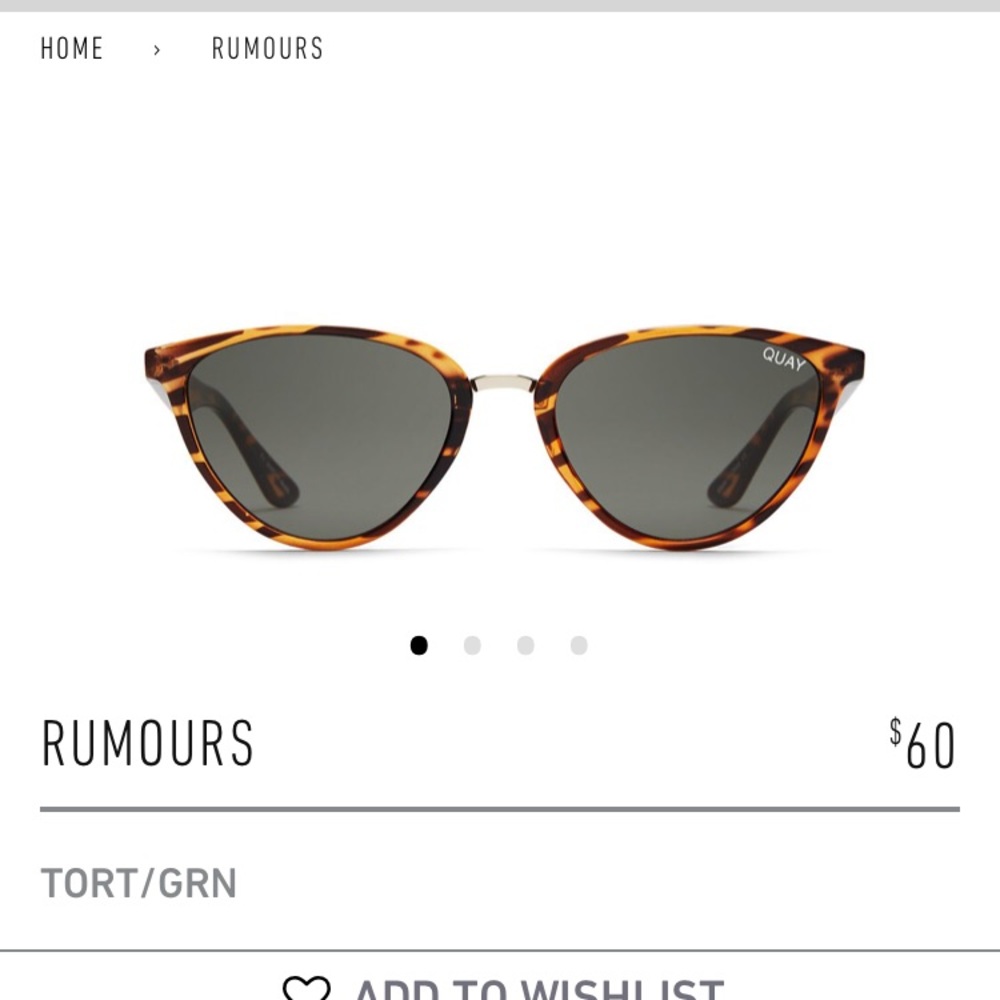 Quay Rumour Sunglasses